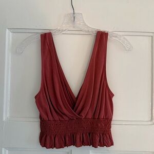 Urban Outfitters Rust Sleeveless Top